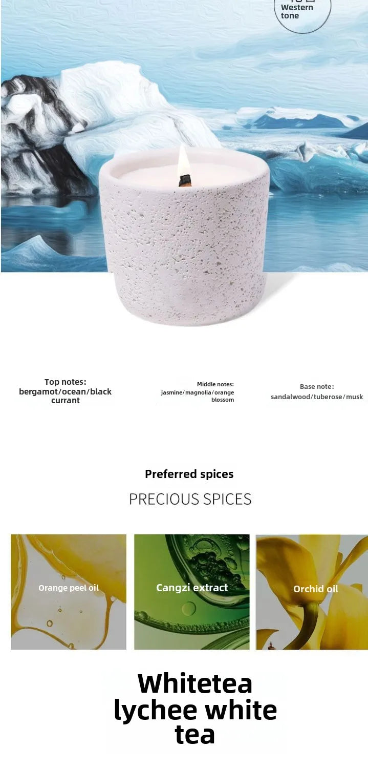 Indoor long-lasting aromatherapy candles, essential oil fragrances, niche high-end birthday, Christmas and New Year gifts