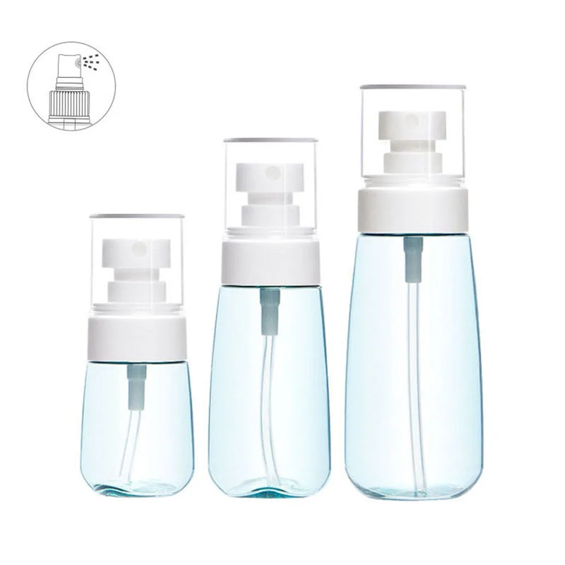 Spray Bottle Travel Size 30/60/100ml Transparent Storage Empty Bottles Perfume Atomizer Refillable Bottles Portable