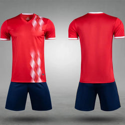 Adult Children's Football Jersey Customizable Short Sleeves Sports Ball Clothes For Men Women Custom Name Number Soccer Jersey