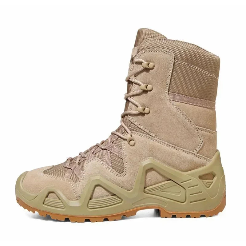 Men Outdoor Training Desert Boots Men Outdoor Camping Hiking Mountaineering Trekking Hunting Non Slip Shoes Sneakers