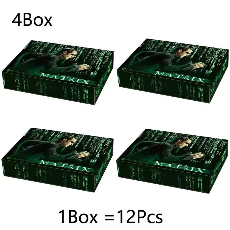 The Matrix Collection Cards Booster Box Movie Character Trinity Neo Exquisite Peripheral Rare Game Card Hobby Toy Kids Xmas Gift