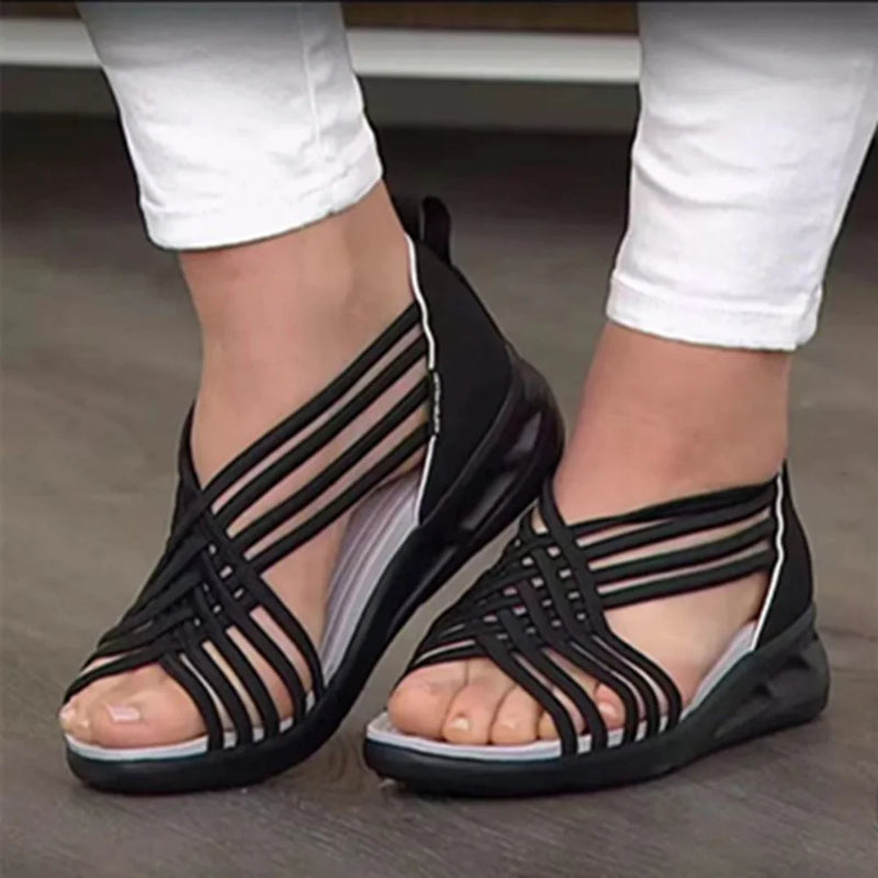 Orthotics Sandals Comfort Premium Casual Wedges Sandal For Summer Outdoor Beach Women Gladiator Platform Shoes