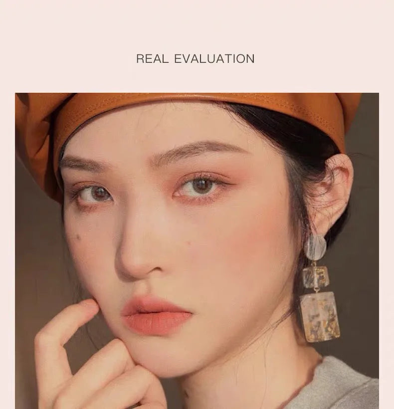 Judydoll Monochrome  Blush Nude Female Makeup Blush Natural Brighten Skin Tone Palette Rare Beauty Korean Style Cosmetics